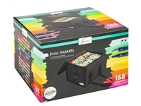 Een Alcoholmarkers Nassau Arts duopunt set à 168 kleuren koop je bij Kantoorenthuis.nl