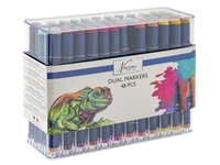 Een Alcoholmarkers Nassau Arts duopunt set à 48 kleuren koop je bij Kantoorenthuis.nl