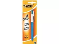 Buy your Balpen Bic 4kleuren medium lichtblauw blister à 1 stuk at QuickOffice BV