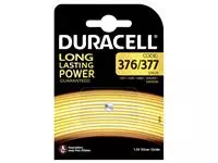 Een Batterij Duracell knoopcel 1x377 zilver oxide Ø6,8mm 1,5V-18mA koop je bij De Rijk Kantoorshop