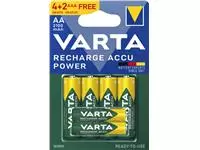Een Batterij oplaadbaar Varta 4xAA 2100mAh ready2use koop je bij All Office Kuipers BV