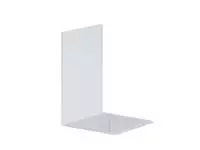 Een Boekensteun MAUL 12x12x17cm acryl glashelder koop je bij Egner kantoorspecialisten