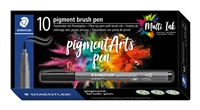 Een Brushpen pigment pen intens 1.0mm zwart koop je bij Egner kantoorspecialisten