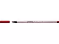 Een Brushstift STABILO Pen 568/50 donkerrood koop je bij iPlusoffice