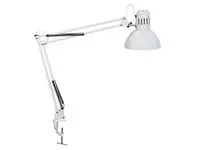 Een Bureaulamp MAUL Study tafelklem excl.LED lamp E27 wit koop je bij De Joma BV