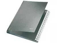 Een Bureaumap Leitz 1-31 270x354x345mm hardboard zwart koop je bij All Office Kuipers BV