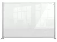 Een Bureauscherm Nobo modulair transparant acryl 1400x1000mm koop je bij QuickOffice BV