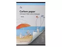 Een Carbonpapier Qbasic A4 21x29,7cm 10x wit koop je bij De Joma BV
