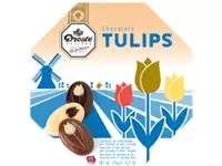 Een Chocolade Droste verwenbox Tulips 175gr koop je bij All Office Kuipers BV