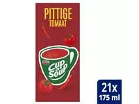 Een Cup-a-Soup Unox pittige tomaat 175ml koop je bij De Joma BV