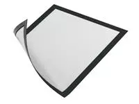 Een Duraframe Durable 494701 magnetisch A5 zwart 5 stuks koop je bij Kantorice office &amp; business supplies