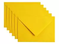Een Envelop Papicolor C6 114x162mm dottergeel koop je bij De Joma BV
