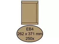 Een Envelop Quantore akte EB4 262x371mm bruinkraft 250stuks koop je bij De Joma BV