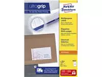 Een Etiket Avery Zweckform 3655 210x148mm A5 wit 200stuks koop je bij QuickOffice BV