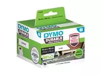 Een Etiket Dymo LabelWriter industrieel 59x190 wit koop je bij All Office Kuipers BV