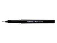 Een Fineliner Artline 220 rond super fijn blauw koop je bij Kantorice office &amp; business supplies