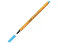 Een Fineliner STABILO point 88/031 fijn neon blauw koop je bij iPlusoffice