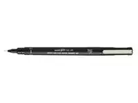 Een Fineliner Uni-ball Pin 0.1mm zwart koop je bij Clippz! Office Supplies