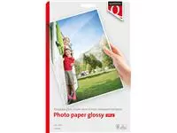 Een Fotopapier Quantore A4 glans 50vel 195gr koop je bij Schellen Boek- en Kantoorboekhandel