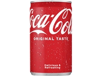 Een Frisdrank Coca Cola regular blik 150ml koop je bij Avoux