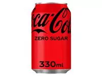 Een Frisdrank Coca Cola zero blik 330ml koop je bij De Joma BV