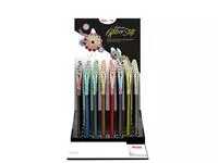 Een Gelschrijver Pentel K110 Dual medium metallic assorti 8 kleuren koop je bij De Joma BV