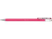 Een Gelschrijver Pentel K100 Mattehop medium roze koop je bij Quality Office Supplies