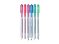 Een Gelschrijver Sakura Gelly Roll Metallic 08 klikfunctie set à 6 kleuren koop je bij Romijn Office Supply