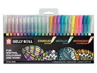 Een Gelschrijver Sakura Gelly Roll mix set à 24 kleuren koop je bij Deska Alles voor Kantoor