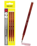 Een Gelschrijvervulling Online Magixx 0.7mm rood blister à 3 stuks koop je bij Romijn Office Supply