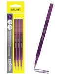 Een Gelschrijvervulling Online Magixx 0.7mm violet blister à 3 stuks koop je bij Kantoorboekhandel Van Atten