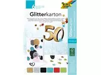 Buy your Glitterkarton Folia 174x245mm 6 vel basis assorti at QuickOffice BV