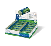 Een Gum Staedtler Eco 52680 65x23x10mm olijfgroen 20 stuks koop je bij Kantorice office &amp; business supplies