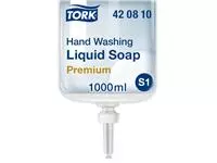 Buy your Handzeep Tork S1 vloeibaar extra hygiënisch ongeparfumeerd 1000ml 420810 at QuickOffice BV