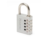 Een Hangslot MasterLock combinatieslot aluminium 40mm koop je bij Kantoorenthuis.nl