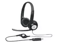 Buy your Headset Logitech H390 Over Ear zwart at QuickOffice BV