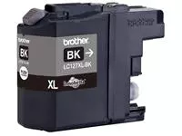 Een Inktcartridge Brother LC-127XLBK zwart koop je bij iPlusoffice