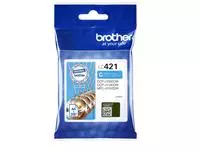 Buy your Inktcartridge Brother LC-421C blauw at QuickOffice BV