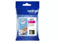 Buy your Inktcartridge Brother LC-421M rood at QuickOffice BV