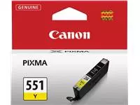 Een Inktcartridge Canon CLI-551 geel koop je bij De Joma BV