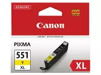 Een Inktcartridge Canon CLI-551XL geel koop je bij QuickOffice BV