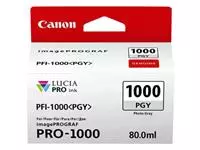 Een Inktcartridge Canon PFI-1000 foto grijs koop je bij All Office Kuipers BV