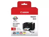 Buy your Inktcartridge Canon PGI-1500XL zwart + kleur at QuickOffice BV
