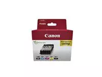 Inktcartridge Canon PGI-580 + CLI-581 2x zwart + 3 kleuren