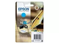 Een Inktcartridge Epson 16XL T1632 blauw koop je bij Schellen Boek- en Kantoorboekhandel