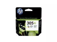 Een Inktcartridge HP 3YM63AE 305XL 3 kleuren koop je bij QuickOffice BV