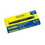 Een Inktpatroon Online Kombi blauw doos à 5 stuks koop je bij Quality Office Supplies