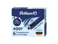 Een Inktpatroon Pelikan 4001 blauw/zwart koop je bij QuickOffice BV