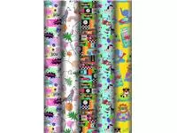 Een Inpakpapier Haza Kids Colors 200x70cm assorti koop je bij Sysdicom BV