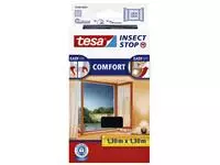 Een Insectenhor tesa® Insect Stop COMFORT raam 1,3x1,3m zwart koop je bij van Kerkvoorde &amp; Hollander B.V.